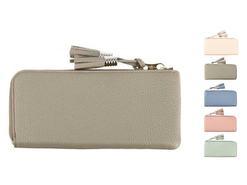 【豊岡財布 アトリエヌウ NU04117 アイボリー】loop(ループ)ロングウォレットS